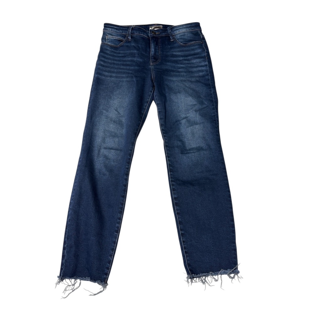 KUT from the Kloth Charlize Fab  Leg High Rise Jeans Dark Wash Size 8 W32‎ L26